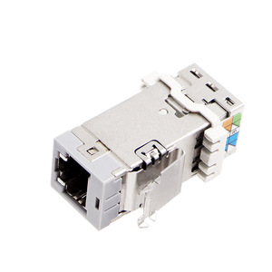 Siêu cat6A che chắn RJ45 mô-đun mô-đun Ethernet kết nối AMP Cat6A che chắn <span class=keywords><strong>Keystone</strong></span> jack - Product Image 4