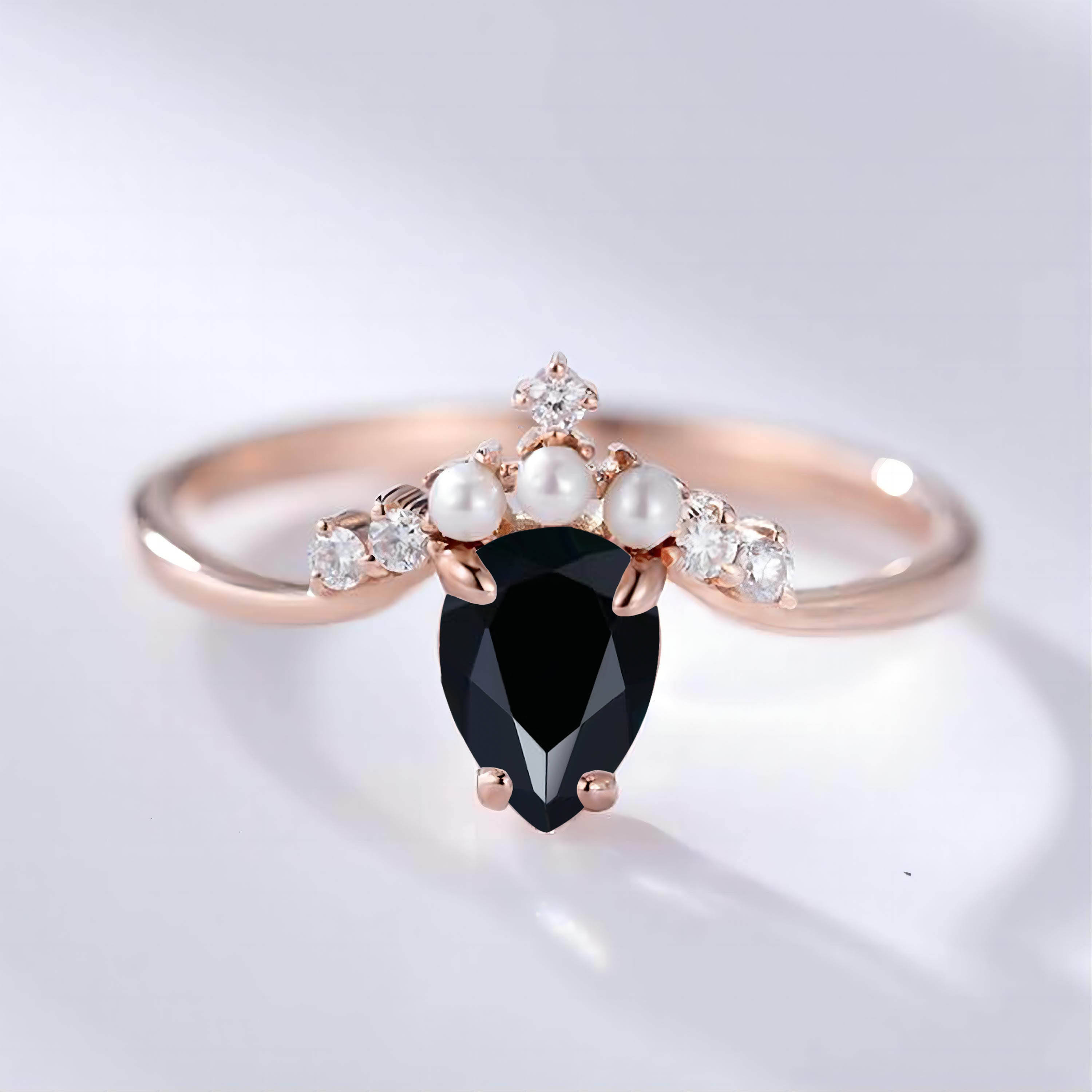 โอนิกซ์สีดำธรรมชาติ