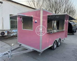 Kiosque alimentaire homologué CE, restauration commerciale, remorque alimentaire mobile multifonctionnelle avec équipement de restauration, norme américaine - Product Image 3