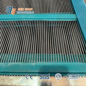 Grille vibrante anti-colmatage à longues fentes, en fil de piano soudé et plié, haute résistance à la traction pour l'exploitation minière - Product Image 2
