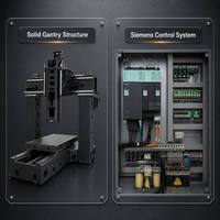 Fresadora de pórtico CNC de gran tamaño y alta resistencia BT50 Fanuc de doble columna de alta precisión para metal