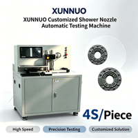 Machine de test de pulvérisation de douche automatique XUNNUO multi-tension 2kW à commande PLC avec garantie d'un an