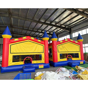 Castillo Inflable Comercial para Exteriores, Brincolín, Moonwalk, Capacidad de 200 kg, 6 Personas, Material de PVC de 0.55 mm, Certificado CE - Product Image 3