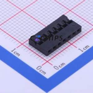 A2005H-7P Housing (Wire-to-Board / Wire-to-Wire) P=2mm Connector ( Jack Structure: 1x7P )( Pitch: 2mm )( Number of Rows: 1 ) - Product Image 1
