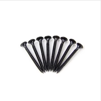 Clavos para paneles de yeso de buena calidad, tornillos de acero para montantes, embalaje a granel, vástago liso, punta de diamante afilada, recubrimiento amarillo