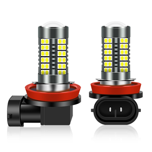 Ampoules LED pour feux de brouillard en aluminium 12V, blanc/ambre, PXS26W P13W H3 <span class=keywords><strong>H7</strong></span> H4 H8 H11 9005 9006 - Product Image 2