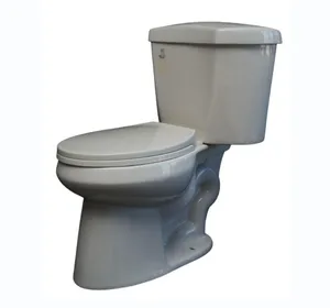 Factory Supplied Sanitary Ware Siphon Flushing Ceramic 2 Piece Toilet For Sale