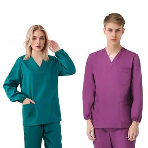 Soft & Durable Hospital Work <b>Clothes</b> for Staff Customized Unisex <b>Scrub</b> Suits Medical And Industrial Use Medical <b>Scrubs</b> Sets - Product Image 2