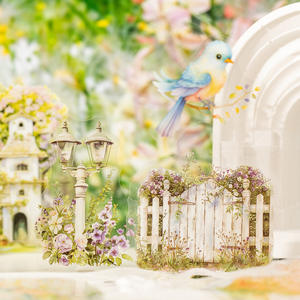 25 feuilles par paquet d'autocollants PET sur le thème du <span class=keywords><strong>jardin</strong></span> Collection Backyard of <span class=keywords><strong>Versailles</strong></span> 6 au choix - Product Image 2