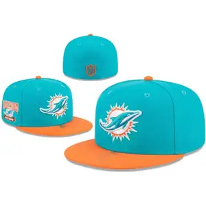 Toptan orijinal yeni ve dönemi kapaklar marka yamalar kapalı beyzbol şapkası erkekler için Gorras nakış NFL gömme kap Snapback şapka