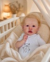 20 Zoll Lebensechte Reborn-Babypuppe aus Weichem Vinyl Realistische Neugeborenen-Puppe Spielzeug für Kinder Geschenk Großhandel Individuell Anpassbar