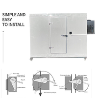 Conteneur frigorifique mobile de haute qualité de 20 pieds pour viande congelée, chambre froide de stockage alimentaire, chambre froide mobile