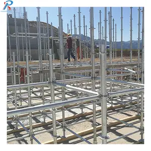 脚手架制造商Fram镀锌脚手架系统，用于混凝土建筑施工