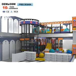 Equipo de Juego Infantil, Laberinto, Tobogán en Forma de Donut y Piscina de Pelotas, Parque Infantil Interior Comercial Colorido en Venta - Product Image 4