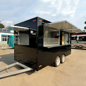 Chariot de restauration mobile sur mesure pour tacos, burritos et fast-food mexicain, équipement de cuisine complet électrique, prix de gros - Product Image 1