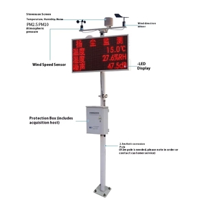 环境质量监测风速传感器套件专业气象站带Wifi Gprs 4g 辐射测量功能 - Product Image 2