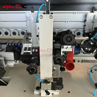 Máquina de Enchapado de Cantos de Alta Velocidad con 7 Funciones, Máquina Automática de Enchapado de Cantos de PVC y MDF para Trabajar la Madera