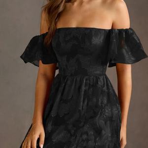 Nuevo Vestido Maxi Negro Victoria, Elegante, Vintage, Transpirable, de Alta Calidad para Mujer - Product Image 4