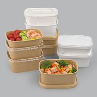 Papier kraft jetable de qualité alimentaire biodégradable écologique Boulangerie Dessert Pâtisserie Brownie Gâteau Bouffée Muffin Pique-Nique Go Food