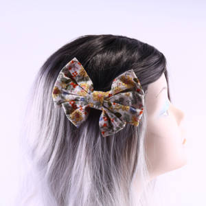 Grande pince à cheveux en forme de nœud pour femmes et filles, accessoires de cheveux géométriques élégants pour les fêtes - Product Image 1