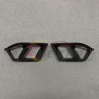 Pour BMW M3 G80 M4 G82, entrée d'air avant en fibre de carbone de style MP, 2 pièces, calandre de voiture élégante en fibre de carbone