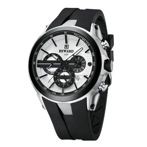 Reward Watch High Quality Luxury Men Watch Logo Customization Rubber Strap Luminous Relojes Para Hombres