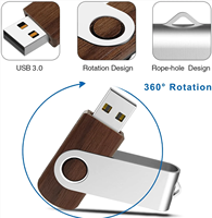 Clé USB en bois USB3.0, disque mémoire, clé USB, clé flash, clé mémoire, logo OEM, 2 Go, 4 Go, 8 Go, 16 Go, 32 Go, 64 Go, 128 Go