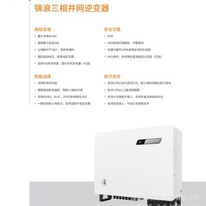 Convertisseur solaire triphasé Ginlong G6-G6GC33KW-50KW 33-50kW, entrée 600V, efficacité 98,7%, pour usage résidentiel et commercial - Product Image 2