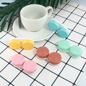 Étui à lentilles <span class=keywords><strong>de</strong></span> <span class=keywords><strong>contact</strong></span> rigide en plastique, motif animal mignon, pour <span class=keywords><strong>Halloween</strong></span> - Product Image 1