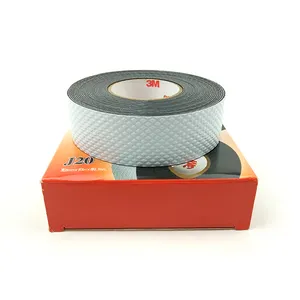 3M J20 Rubber Electrical Insulation Tape 3M Black Self Adhesive Insulating Tape moisture proof sealing high pressure