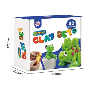 Kit de pâte polymère non collante pour four, 42 couleurs, pour enfants, avec outils de sculpture et accessoires, fournisseur OEM - Product Image 4
