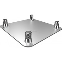 Plaque de base supérieure en aluminium pour éclairage DJ, support de scène, stand d'exposition, présentoirs en treillis, treillis de toit carré pour exposition