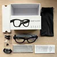 Lunettes Intelligentes M01 avec Réduction de Bruit ENC, Appel Bluetooth, Enregistrement Vidéo 1080P, Traduction IA, Étanchéité IPX-4 - Nouveau Design Sans Fil