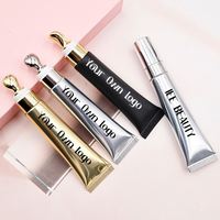 Huile à lèvres repulpante et hydratante, changeante de couleur, végane et naturelle, en tube souple de 15 ml, marque privée, best-seller