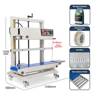 ZEQUAN FR-1100 grandi sacchetti di plastica pellicola pellicola automatica verticale a banda continua sigillante resistente attrezzi termosaldatura lattine per bevande - Product Image 3