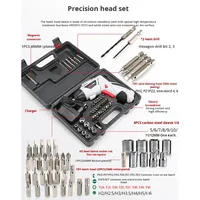 Batterie au lithium de qualité industrielle et bricolage 4,8 V, tournevis électrique rechargeable multifonctionnel, ensemble de perceuses pour un usage domestique, outils électriques