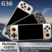 Console de jeu vidéo portable G36 à succès, écran 4,5 pouces, boîte de jeux rétro classique, manettes pour enfants, cadeaux d'anniversaire et de Noël