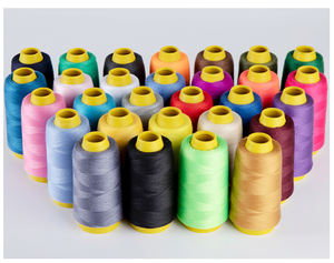 100% filata 40s/2 402 poliestere 3000 metri cortile fili per cucire forniture per filati per cucire all'ingrosso accessori per abbigliamento - Product Image 6