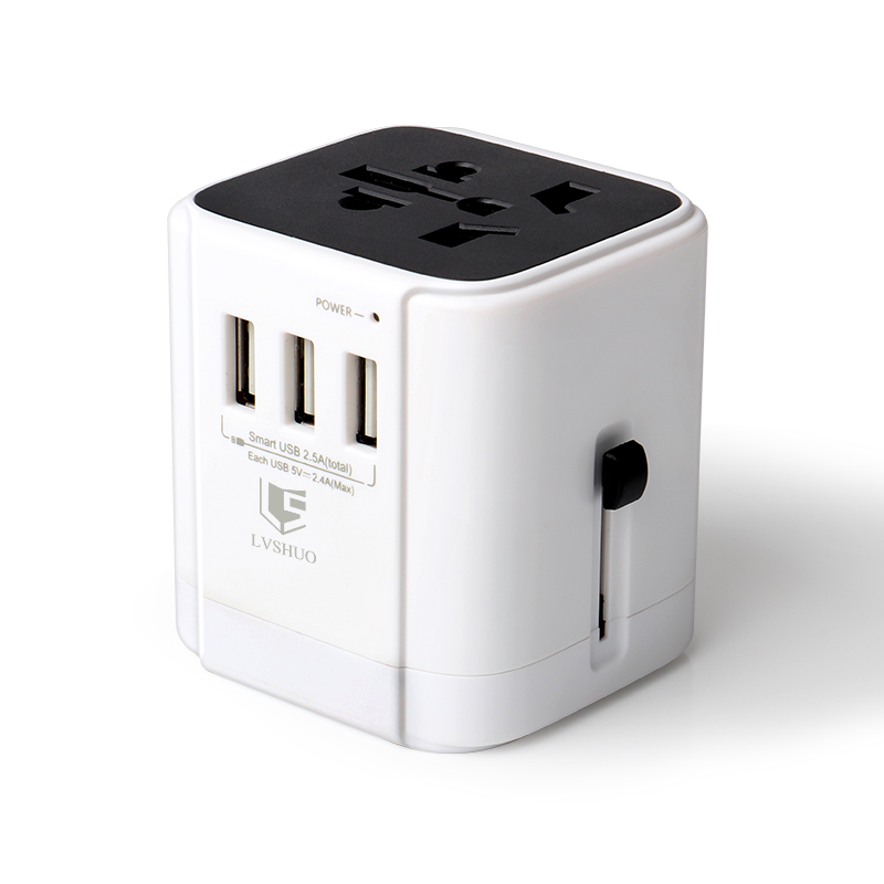 Универсальное зарядное устройство для мобильных телефонов с 3 USB-портами, 5 В, 4,8 А, настенные дорожные адаптеры для мобильных телефонов