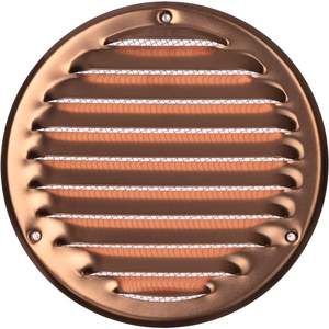 Grille de ventilation ronde en cuivre Produit d'outil de tournage de 100 mm de diamètre - Product Image 2