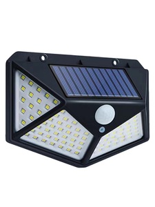Lampe murale solaire en forme de cœur, moderne et minimaliste, avec détecteur de mouvement LED, étanche, pour l'extérieur et la maison - Product Image 1