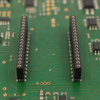 Connecteur adaptateur femelle en laiton de 2,54 mm pour carte PCB à carte avec courant nominal de 3,0 A
