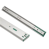 Glissières de tiroir de cuisine Paramount Unerring en acier laminé à froid, fermeture douce, extension totale, roulements à billes pour armoire