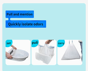 Catlink AI için kediler için 2 Rolls Pet kaka poşetleri plastik çöp torbası akıllı ses otomatik kedi kum kabı özel köpek - Product Image 6