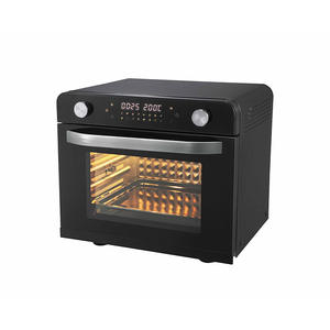 Horno de Vapor y Freidora de Aire Guangrong 537x510x503mm Eléctrico de Acero Inoxidable con Revestimiento Cerámico Negro Blanco - Product Image 3