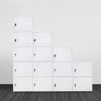 CHNSMILE Armoire de classement pliable en acier, avec tiroirs de rangement pour bureau, design peu encombrant