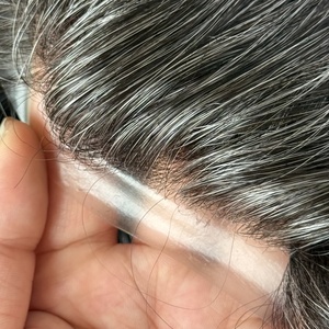 Prótesis Capilar de Inyección con Base de PU de Piel Fina para Hombre, Reemplazo Capilar con Base de Poliuretano - Product Image 2