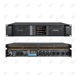 FP10000Q 1350W 4 แชนแนล 4/8 โอห์ม สเตอริโอ แอมพลิฟายเออร์กำลังขับเสียงระดับมืออาชีพ สำหรับงานแสดงกลางแจ้ง ตัวเครื่องโลหะ - Product Image 1