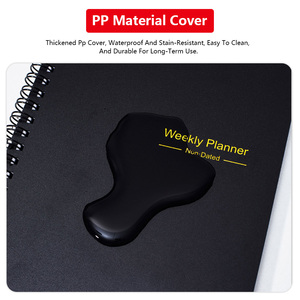 Agenda Semanal Personalizada A5 con Espiral, 52 Semanas sin Fecha, Lista de Tareas, Cubierta de PP, Cuaderno para la Escuela - Product Image 2
