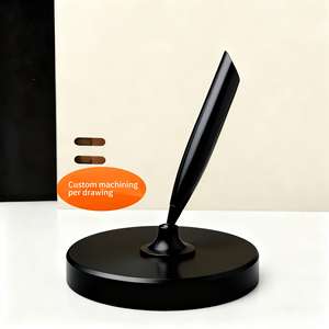 CNC Machining Custom Stainless Steel Pen Holder-<b>Wire</b> EDM CNC Services Plating/Brushed/Polished Finish Square Base Made Per Your - Product Image 2